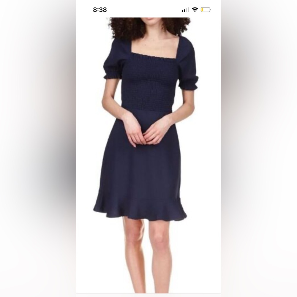 Michael Kors Navy Blue smock dress- never worn
